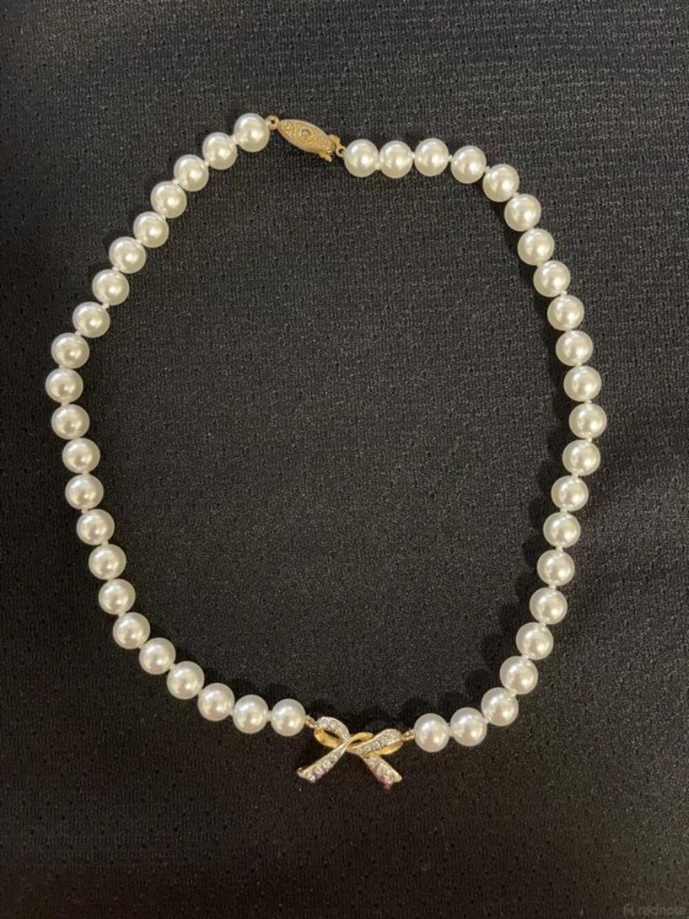 Vintage Butler Faux-Pearl Necklace